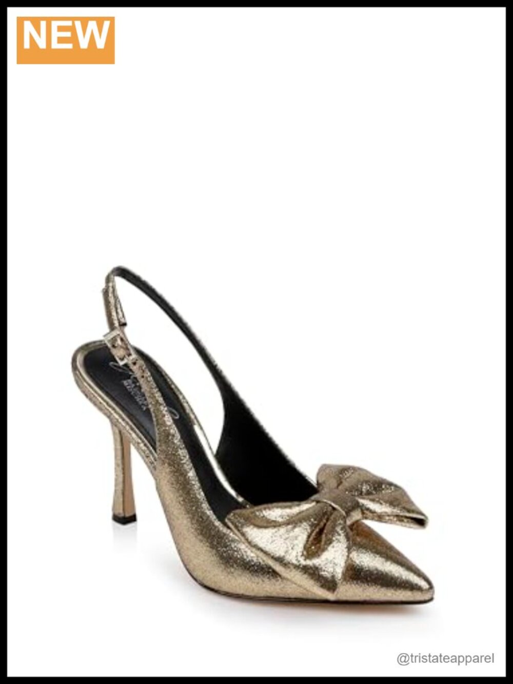 Kourtnay Stiletto Slingback Heeled Sandal with Large Bow